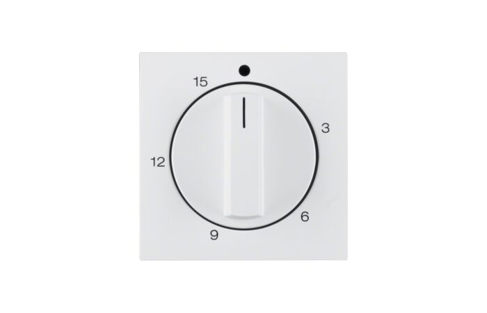 Centrální díl, mechanický časovač otočný