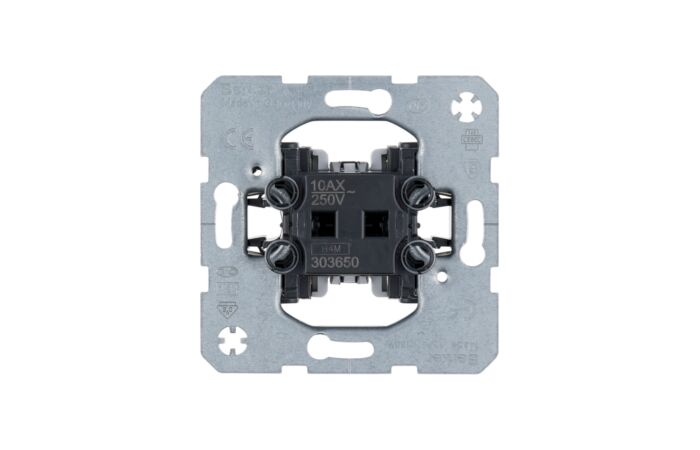 Vypínač, kolébkový, řazení 6, 10 AX, 250