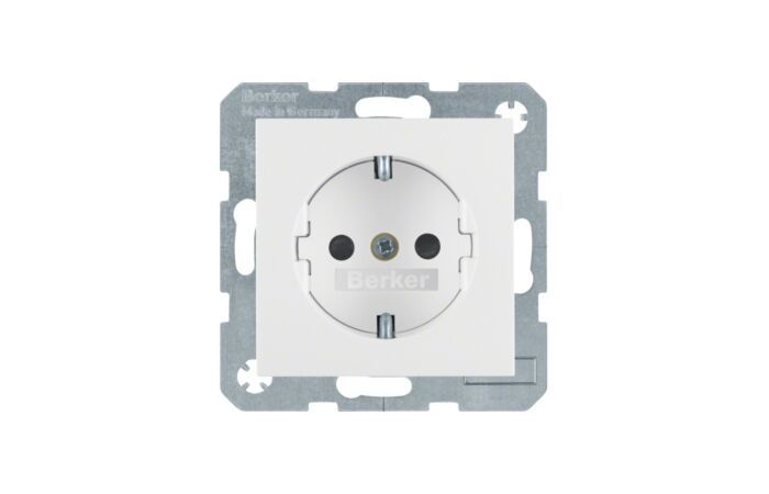 Zásuvka, SCHUKO, 16 A, 250 V ~, šroubova