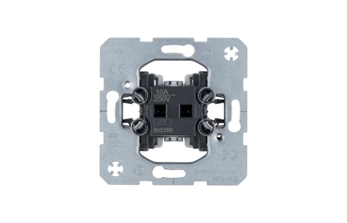 Tlačítko, kolébkové, řazení 1/0, 10 A, 2
