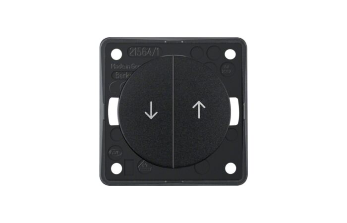 Spínač, tlačítkový žaluziový, 1-pólový,