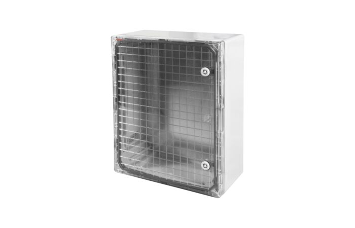 FAMATEL Skříň MAGNA 39145-T, 500x400x175mm, průhledné dveře, IP65