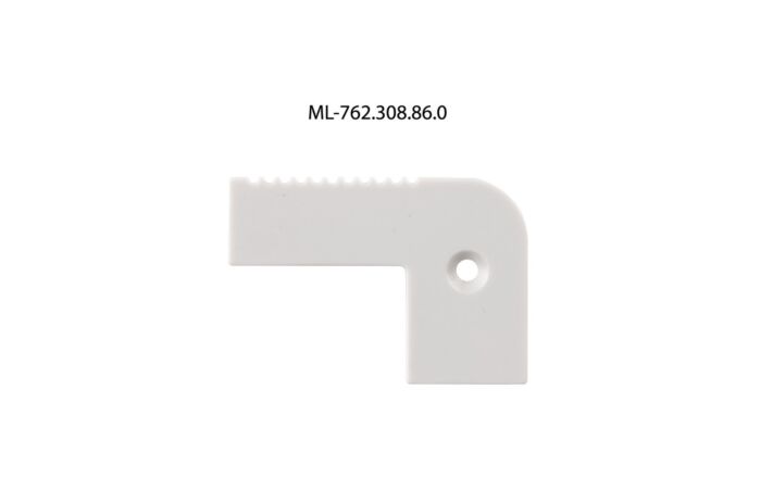 Koncovka pro BE bez otvoru stříbrná