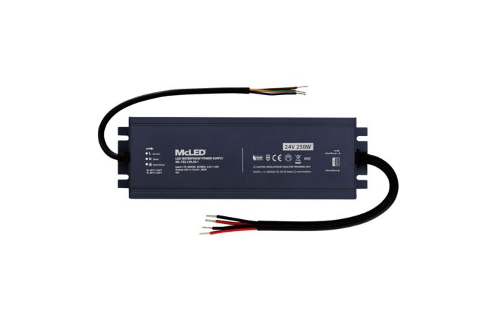 MCLED Napaječ LED 250W 24VDC/10,41A IP67 ML-732.109.39.1