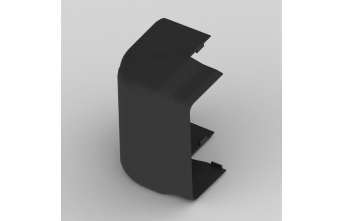 KOPOS Kryt rohový vnější 8506_FB EKD 80X40 černá