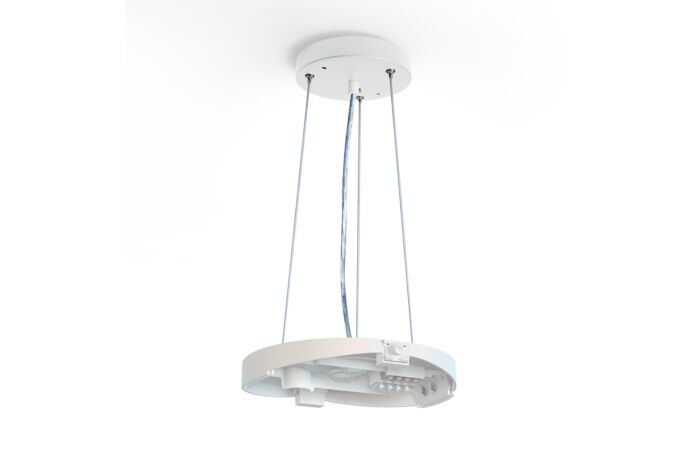 PROLUMIA Závěsná sada včetně řetězů L 125 cm, bílá