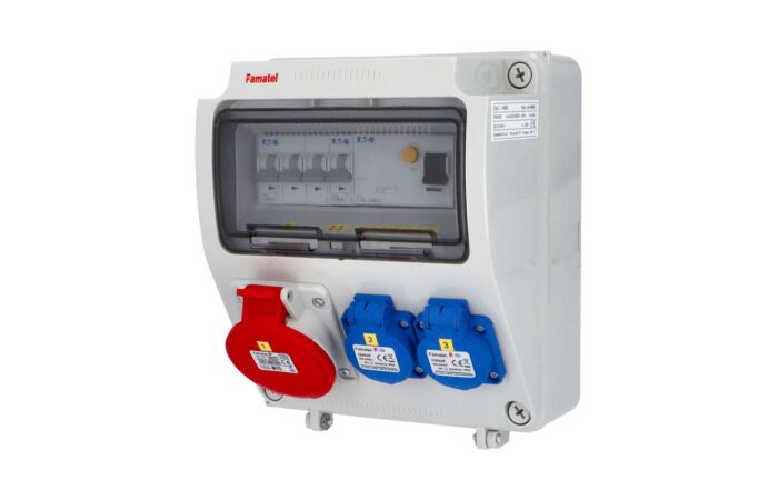 FAMATEL Skříň ZSF20100000.1 /3957 zásuvková IP44