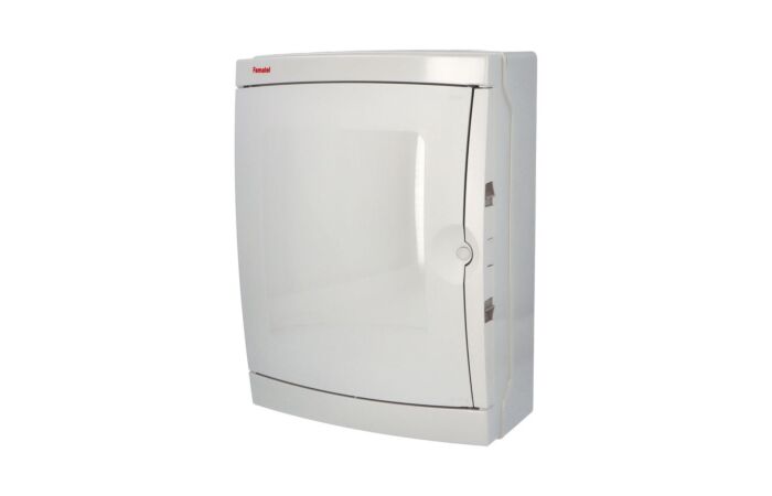 FAMATEL Skříň ACQUA 3926-TB, 26TE, 410x310x150mm, neprůhledná plastová dvířka, IP65