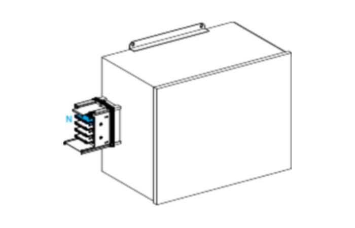 SCHNEIDER Skříň KSA630ABD4 koncová napájecí 630A