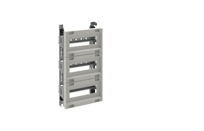 HAGER Konstrukce FL981A s lištami DIN