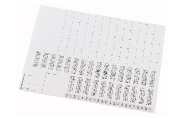 Štítek KLV-BSB popisovací