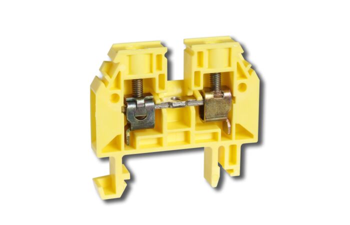 Svorka RSA 6 A řadová žlutá