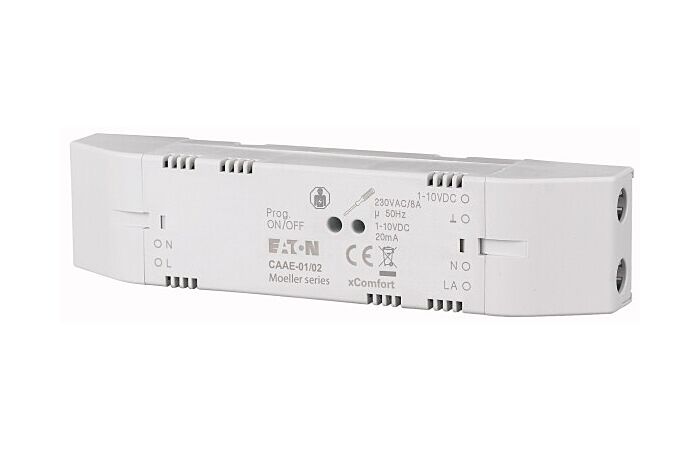 EATON Aktor CAAE-01/02 analogový (pro stmívače, předřadníky zářivek) 1-10V DC IP20