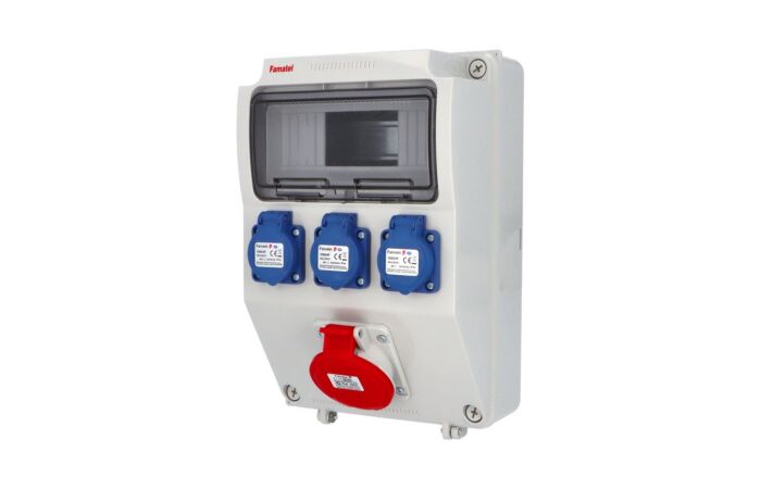 FAMATEL Skříň ZSF30100000.V/3958 zásuvková IP44