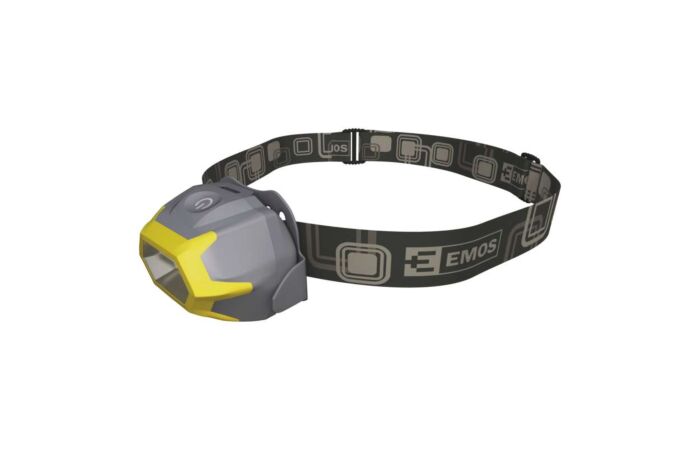 EMOS Svítilna LED COB 3W 125lm 3×AAA čelovka