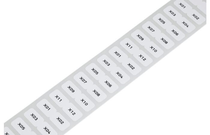 WAGO Etikety 210-806 pro smart termoprint 9x15mm bílá bez potisku trvale lepící 3000 etiket na cívce