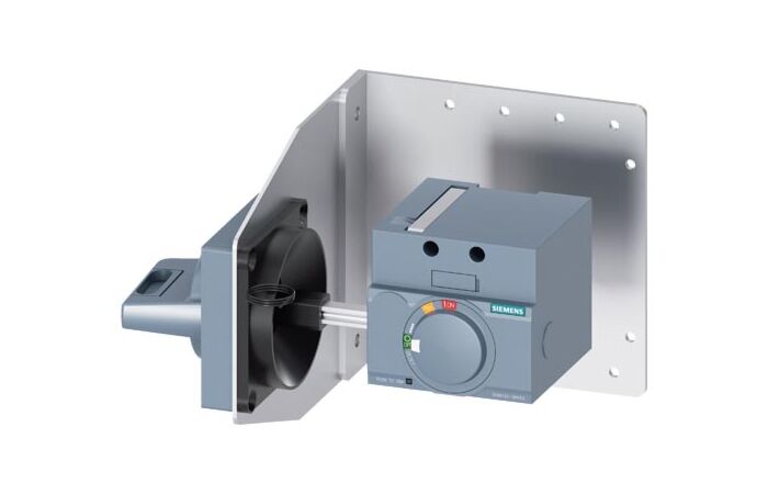 SIEMENS Otočný pohon pro montáž na boční stěnu Standard IEC IP65 s montážním úhelníkem sada osvětlení