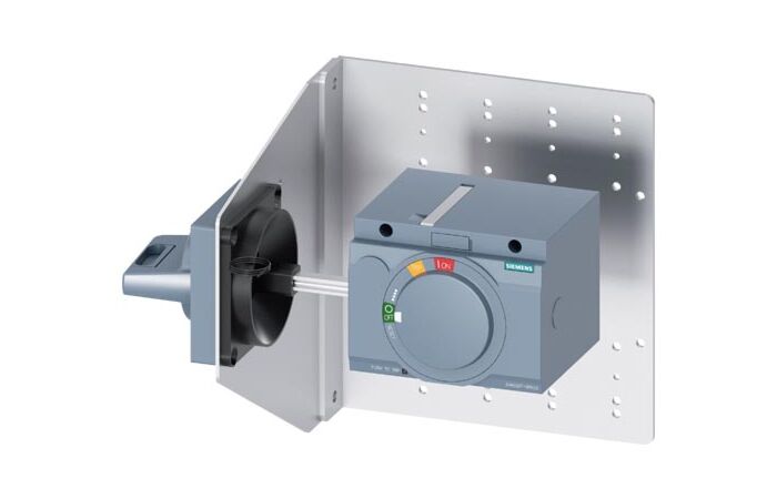 SIEMENS Otočný pohon pro montáž na boční stěnu Standard IEC IP65 s montážním úhelníkem sada osvětlení