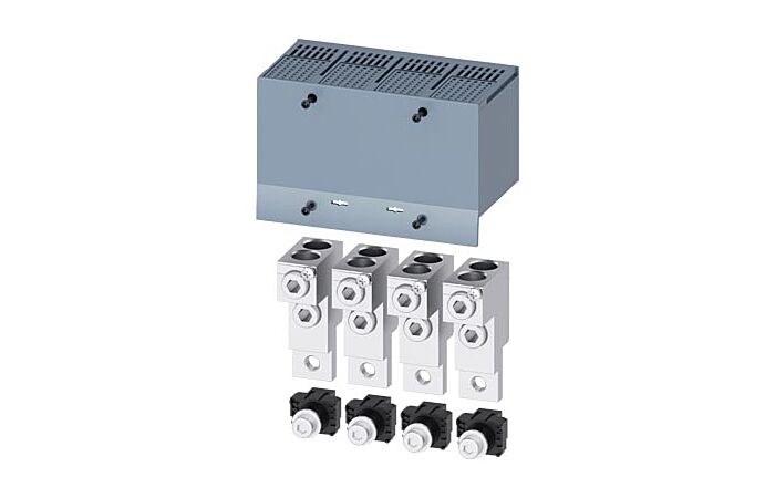 SIEMENS Svorka pro připojení vodičů s kruhovým průřezem 2 kabely 4 ks 3VA9224-0JC22