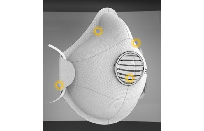 REFIL Respirátor 1031 FFP2 s ventilkem, 10 ks v balení