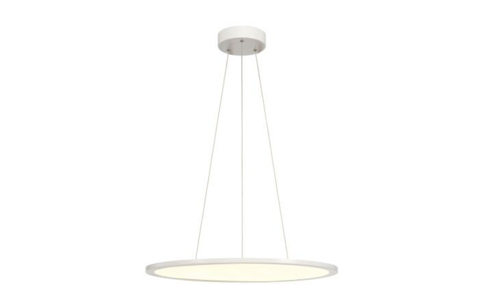 PANEL 60 DALI, Indoor, závěsné LED svítidlo kruhové, bílé, 3000K