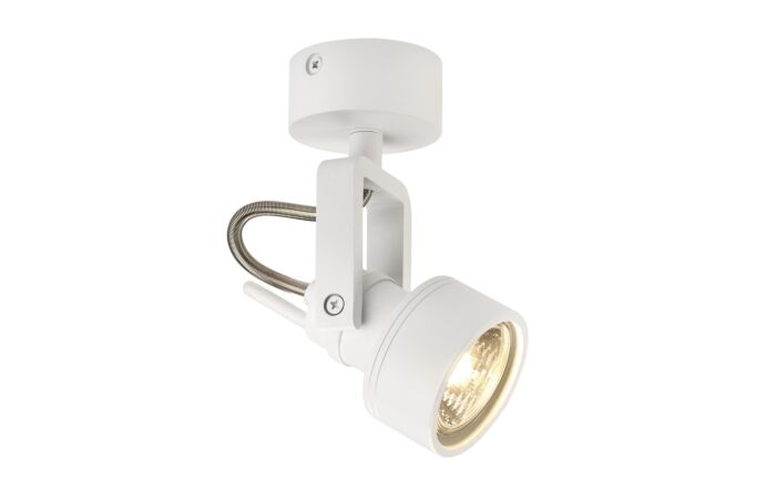 SLV Svítidlo INDA QPAR51 50W GU10 reflektor IP20 bílá