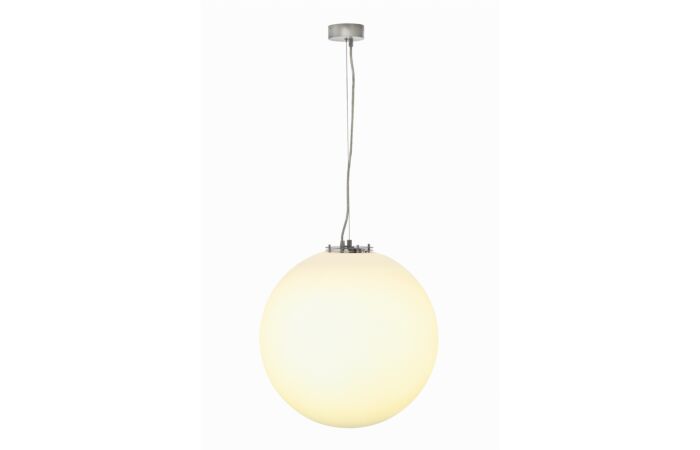 SLV Svítidlo ROTOBALL 50 24W E27 závěs 200cm koule Ø 50cm IP20 bílá