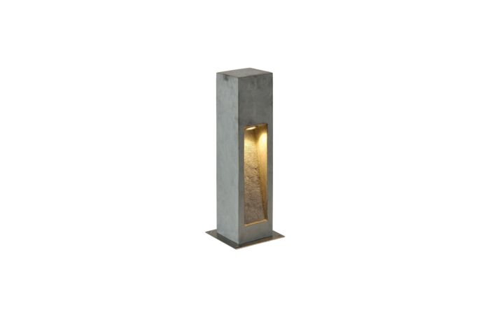 Stojací lampa ARROCK STONE LED 50 cm, hranatá
