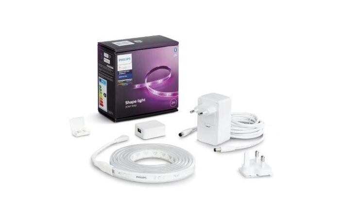 HUE Pásek LED 25W 1600lm 2000K-6500K RGB se základnou a Bluetooth délka 2m IP20