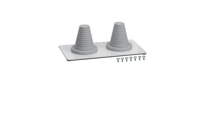 Kabelová příruba univers pro 2 kabely 23