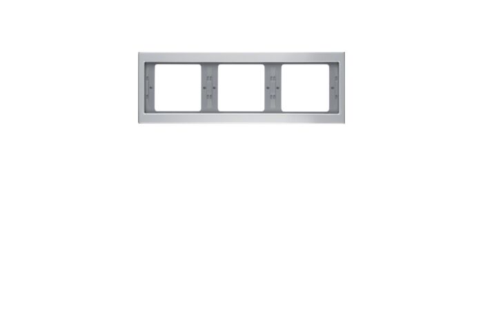 Rámeček BERKER 13737003 3-nás. Alu