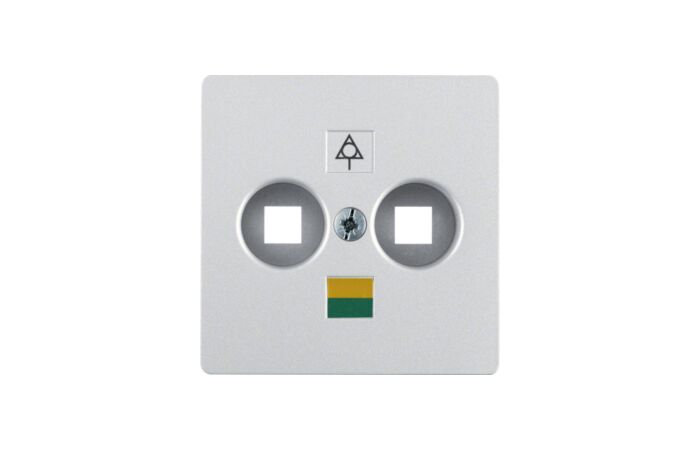 Centrální díl pro 2 konektory, dvoupólov