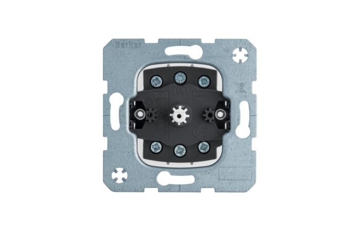 Spínač, otočný žaluziový, řazení 1+1, 10