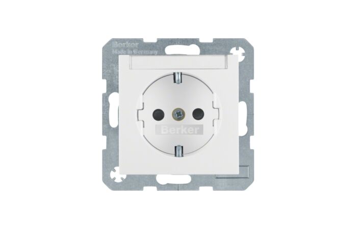 Zásuvka, SCHUKO, 16 A, 250 V ~ s popisov