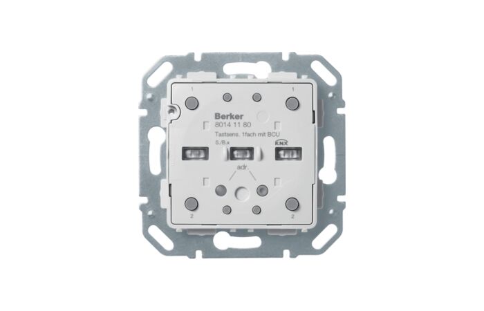 1-násobný tlačítkový modul KNX s integro