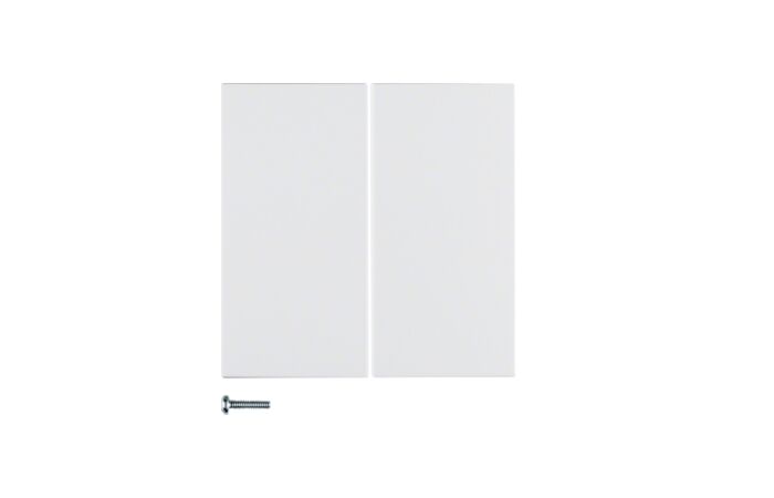 Tlačítko, 2-násobné, Berker S.1/B.x, bíl