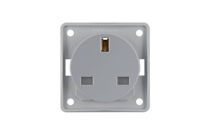 Zásuvka s ochr. kontaktem, British Stand