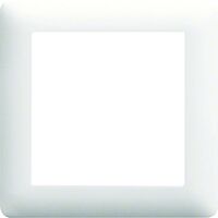 HAGER Rámeček LUMINA Soul WL5010 1násobný IP20 bílá lesk