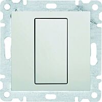 HAGER Záslepka LUMINA WL7010 IP20 bílá lesk