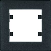 HAGER Rámeček LUMINA Intense WL5513 1násobný IP20 černá mat
