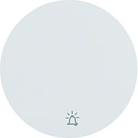 Klapka BERKER zvonek R.1/R.3 bílá lesk