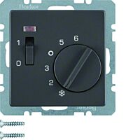Termostat, pokojový, 24 V s rozpínacím k