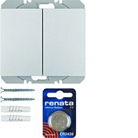 KNX RF tlačítko bezdrátové 2-násobné nás