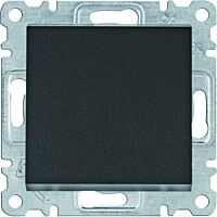 HAGER Spínač LUMINA WL0023 řazení 6 10A 250V střídavý IP20 černá mat