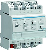 Spínaný žaluziový výstup KNX easy, 6-nás