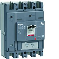 Kompaktní jistič h3+ x630 TM 25 kA, 4-pó