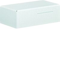 Koncovka kanálu LFS 20x30, dopravní bílá