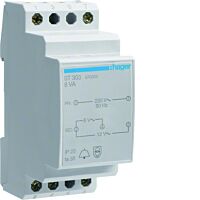 HAGER Trafo ST303 230/8V-1A,12V-0,67A