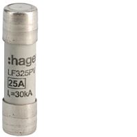 HAGER Pojistka LF325PV, velikost 10x38, 25A gR, válcová (balení 10ks)