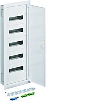 HAGER Skříň FW512FT 60TE, plechová dvířka, IP30